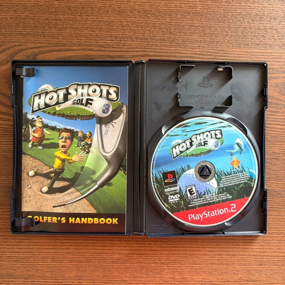 Sony Hot Shots Golf 3 PS2 Video Game‎ Excellent Complete Greatest Hits
